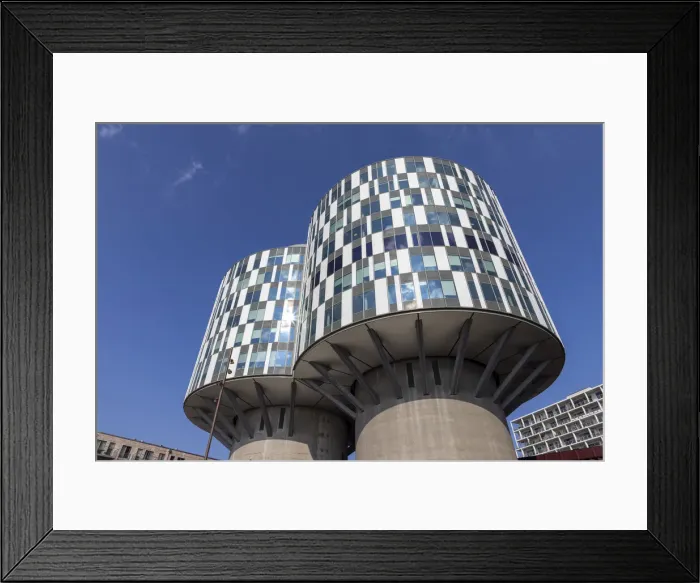 Framed Print : Converted silos, A... rhusgadekvarter, Copenhagen, Zealand, Denmark Framed Print : Converted silos, A... rhusgadekvarter, Copenhagen, Zealand, Denmark