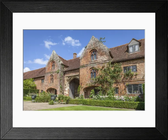 Framed Print : Entrance portal to Sissinghurst Castle Garden, Cranbrook, Kent, England