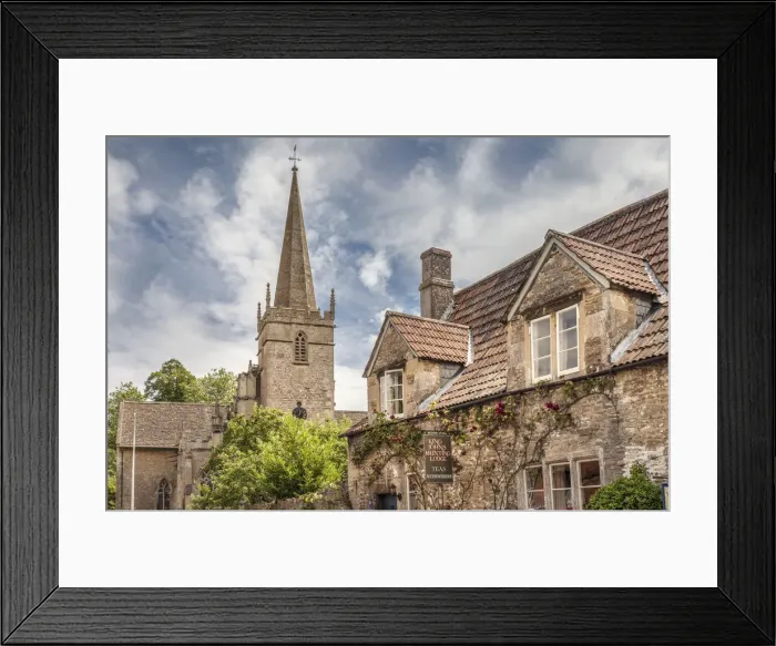 Framed Print : The village of Lacock, Wiltshire, England Framed Print : The village of Lacock, Wiltshire, England