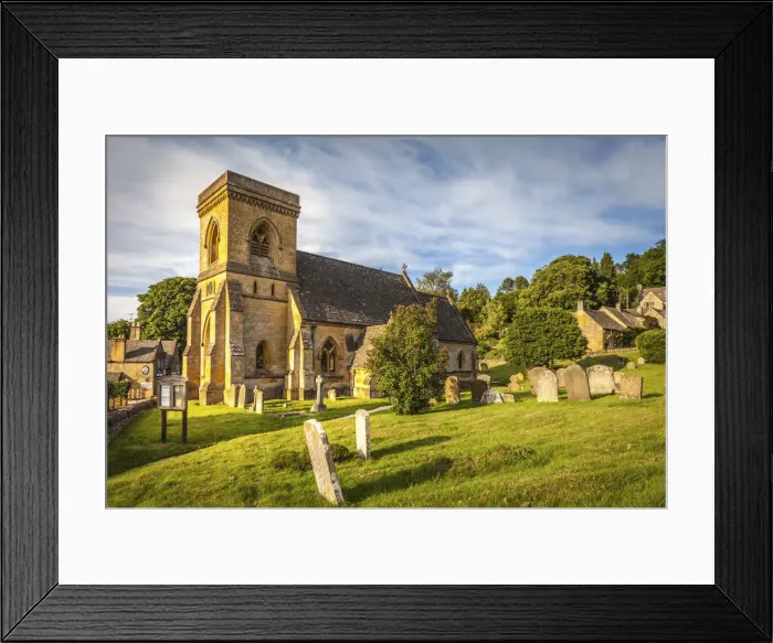 Framed Print : St Eadburgha`s Church at Broadway, Cotswolds, Gloucestershire, England Framed Print : St Eadburgha`s Church at Broadway, Cotswolds, Gloucestershire, England