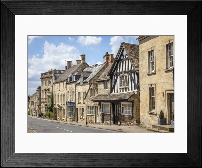 Framed Print : Painswick old town, Cotswolds, Gloucestershire, England Framed Print : Painswick old town, Cotswolds, Gloucestershire, England