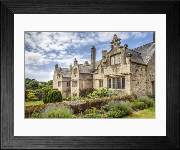 Framed Print : Trerice House at Newquay, Cornwall, England Framed Print : Trerice House at Newquay, Cornwall, England