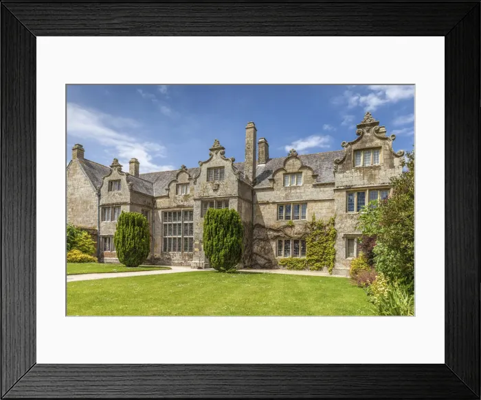 Framed Print : Trerice House at Newquay, Cornwall, England Framed Print : Trerice House at Newquay, Cornwall, England