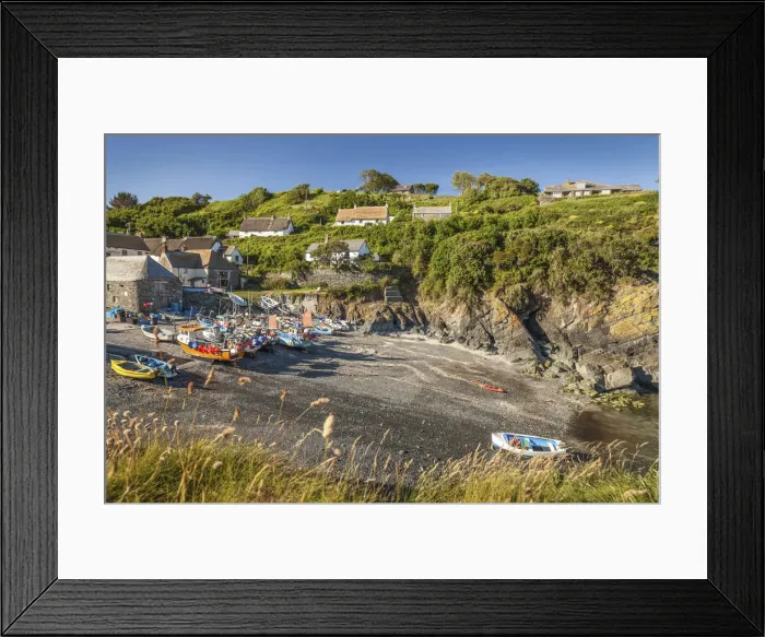 Framed Print : Cagdwith Harbor, Lizard Peninsula, Cornwall, England Framed Print : Cagdwith Harbor, Lizard Peninsula, Cornwall, England