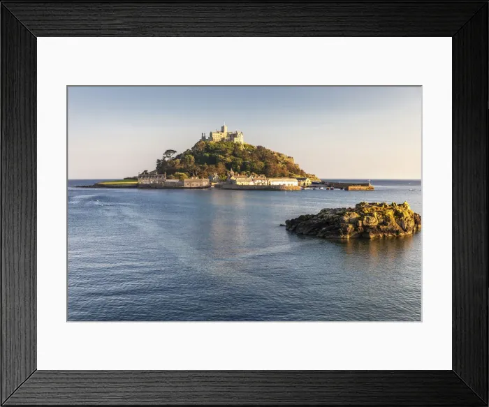 Framed Print : St. Michael`s Mount, Marazion, Cornwall, England Framed Print : St. Michael`s Mount, Marazion, Cornwall, England
