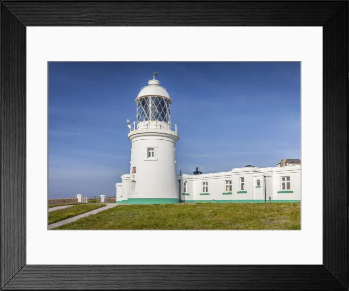 Framed Print : Pendeen Lighthouse, Penwith Peninsula, Cornwall, England Framed Print : Pendeen Lighthouse, Penwith Peninsula, Cornwall, England
