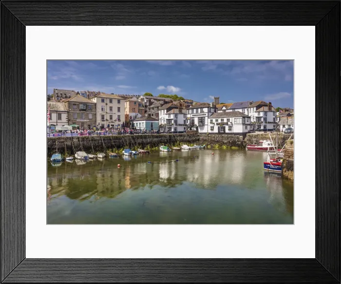 Framed Print : Falmouth Old Harbor, Cornwall, England Framed Print : Falmouth Old Harbor, Cornwall, England