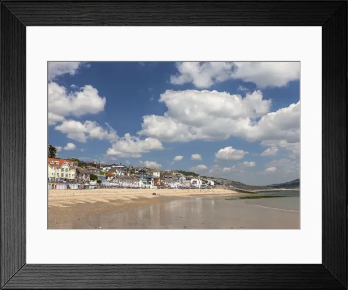 Framed Print : Lyme Regis seaside resort, Dorset, England Framed Print : Lyme Regis seaside resort, Dorset, England