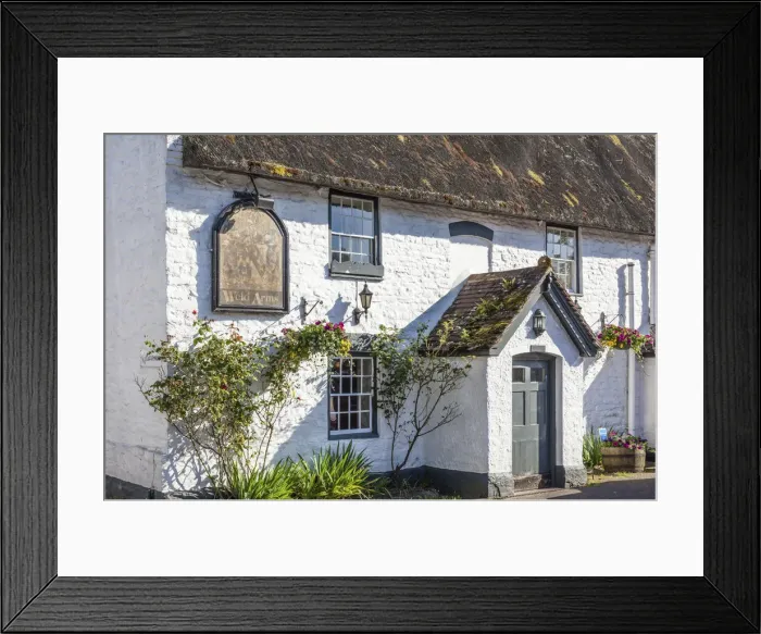 Framed Print : Weld Arms Pub, Lulworth, Dorset, England Framed Print : Weld Arms Pub, Lulworth, Dorset, England