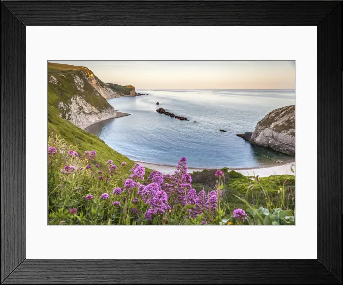 Framed Print : Coast at Lulworth Cove, Dorset, England