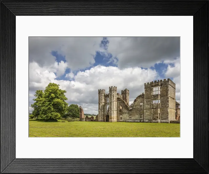 Framed Print : Cowdray Castle in Midhurst, West Sussex, England Framed Print : Cowdray Castle in Midhurst, West Sussex, England