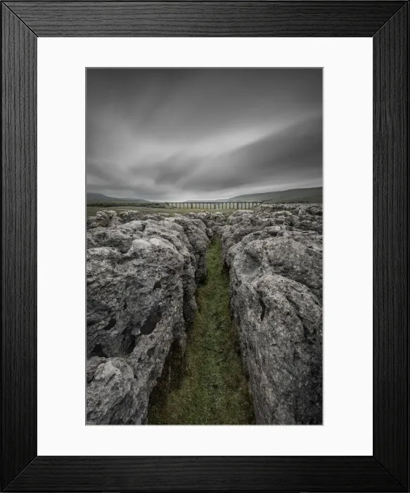 Framed Print : Ribblehead Viaduct and limestone pavement, Ribble Valley, Yorkshire Dales National Park Framed Print : Ribblehead Viaduct and limestone pavement, Ribble Valley, Yorkshire Dales National Park