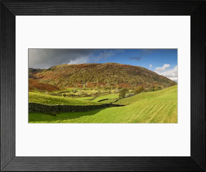 Framed Print : Dovedale in Autumn, Lake District National Park, Cumbria, England Framed Print : Dovedale in Autumn, Lake District National Park, Cumbria, England