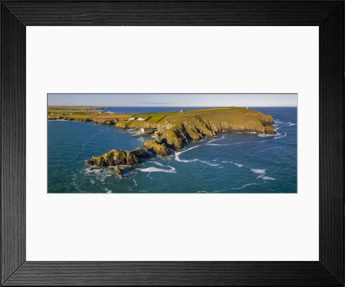Framed Print : Aerial view of Trevose Head, Merope Rocks and Padstow Lifeboat Station, Cornwall, England Framed Print : Aerial view of Trevose Head, Merope Rocks and Padstow Lifeboat Station, Cornwall, England