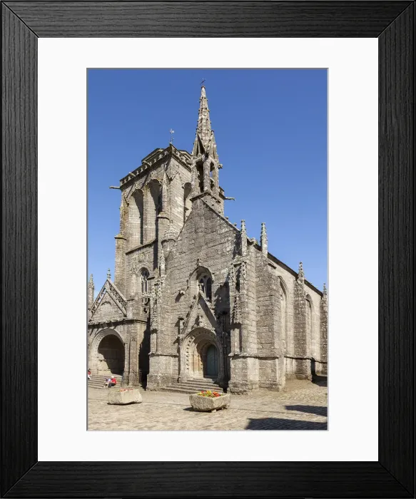 Framed Print : France, Brittany, Finistere, Locronan, labelled Les plus Beaux Villages de France Framed Print : France, Brittany, Finistere, Locronan, labelled Les plus Beaux Villages de France