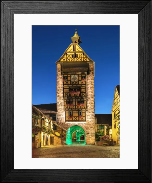 Framed Print : Dolderturm, Musee du Dolder, Riquewhir, Elsasser Weinstrasse, Grand Est, France Framed Print : Dolderturm, Musee du Dolder, Riquewhir, Elsasser Weinstrasse, Grand Est, France
