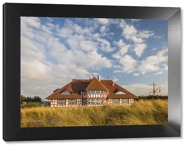 Kurhaus in the dunes in Zingst, Mecklenburg-Western Pomerania, Northern Germany, Germany