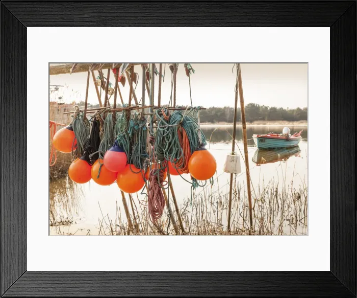 Framed Print : Small harbor of Darsser Ort near Prerow, Mecklenburg-Western Pomerania, Northern Germany Framed Print : Small harbor of Darsser Ort near Prerow, Mecklenburg-Western Pomerania, Northern Germany