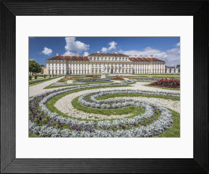 Framed Print : Schleissheim New Palace, Oberschleissheim, Upper Bavaria, Bavaria, Germany