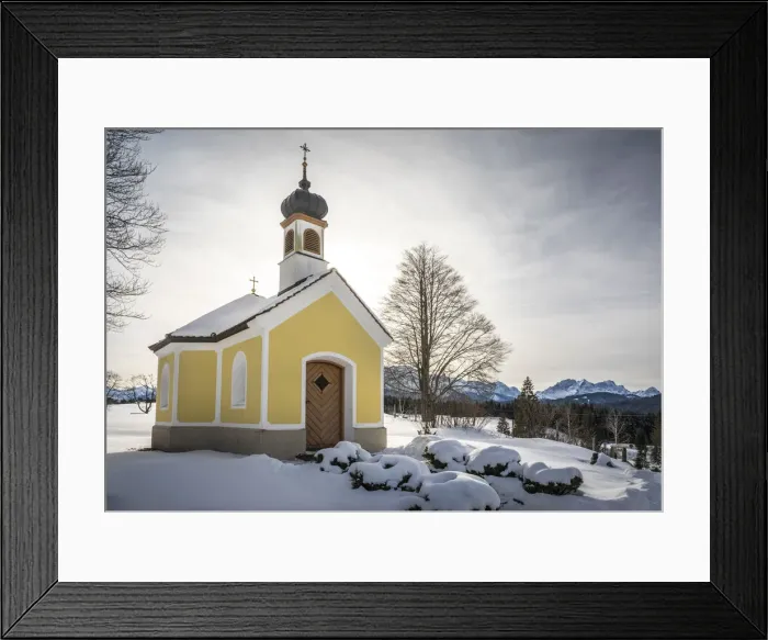 Framed Print : Maria Rast Chapel near Kruen, Upper Bavaria, Bavaria, Germany Framed Print : Maria Rast Chapel near Kruen, Upper Bavaria, Bavaria, Germany