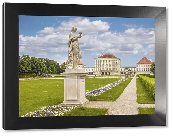 Nymphenburg Palace in Munich, Upper Bavaria, Bavaria, Germany