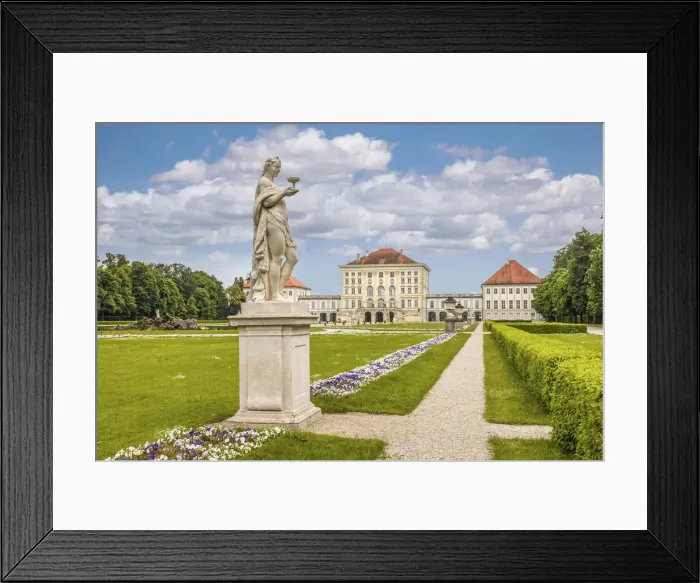 Framed Print : Nymphenburg Palace in Munich, Upper Bavaria, Bavaria, Germany Framed Print : Nymphenburg Palace in Munich, Upper Bavaria, Bavaria, Germany