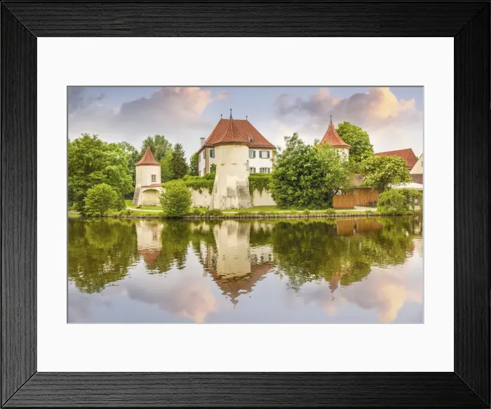 Framed Print : Blutenburg Castle in Munich, Upper Bavaria, Bavaria, Germany Framed Print : Blutenburg Castle in Munich, Upper Bavaria, Bavaria, Germany