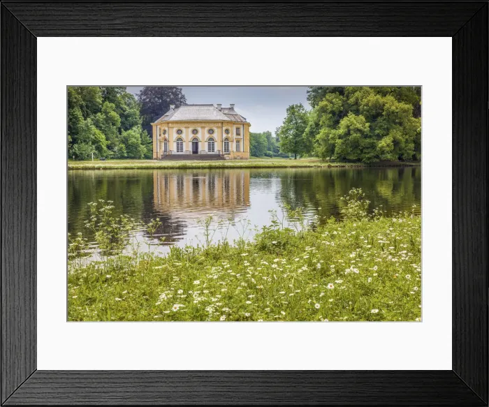 Framed Print : Badenburg Pavillion in Nymphenburg Palace Park, Munich, Upper Bavaria, Bavaria, Germany Framed Print : Badenburg Pavillion in Nymphenburg Palace Park, Munich, Upper Bavaria, Bavaria, Germany