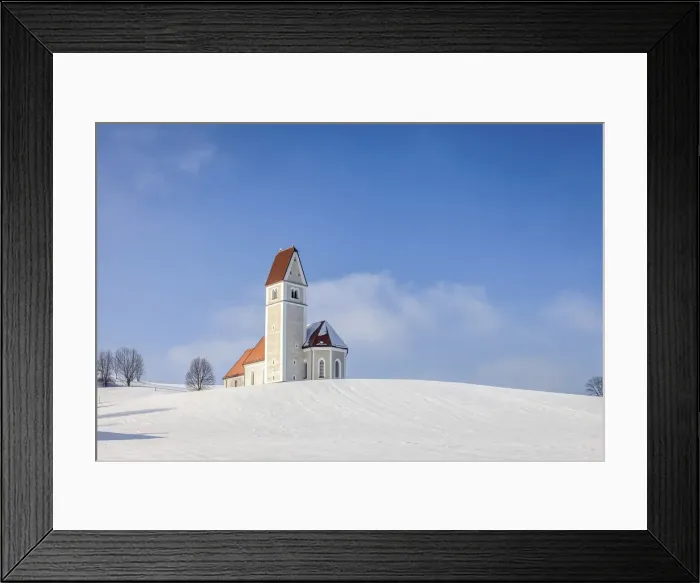 Framed Print : Florian Church in Greimelberg, Upper Bavaria, Bavaria, Germany Framed Print : Florian Church in Greimelberg, Upper Bavaria, Bavaria, Germany