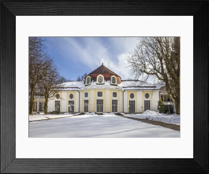 Framed Print : Pump room in the spa gardens of Bad Reichenhall, Upper Bavaria, Bavaria, Germany Framed Print : Pump room in the spa gardens of Bad Reichenhall, Upper Bavaria, Bavaria, Germany