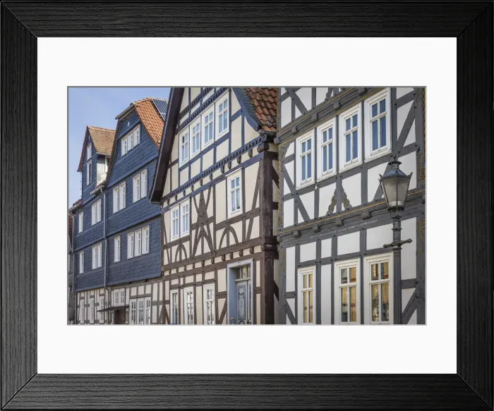 Framed Print : Half-timbered houses in the old town of Frankenberg (Eder), Hesse, Germany Framed Print : Half-timbered houses in the old town of Frankenberg (Eder), Hesse, Germany