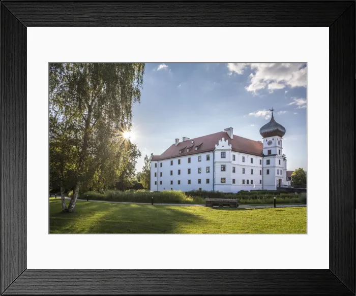 Framed Print : Hohenkammer Castle in Hohenkammer, Upper Bavaria, Bavaria, Germany Framed Print : Hohenkammer Castle in Hohenkammer, Upper Bavaria, Bavaria, Germany