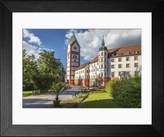 Framed Print : Scheyern Monastery, Upper Bavaria, Bavaria, Germany