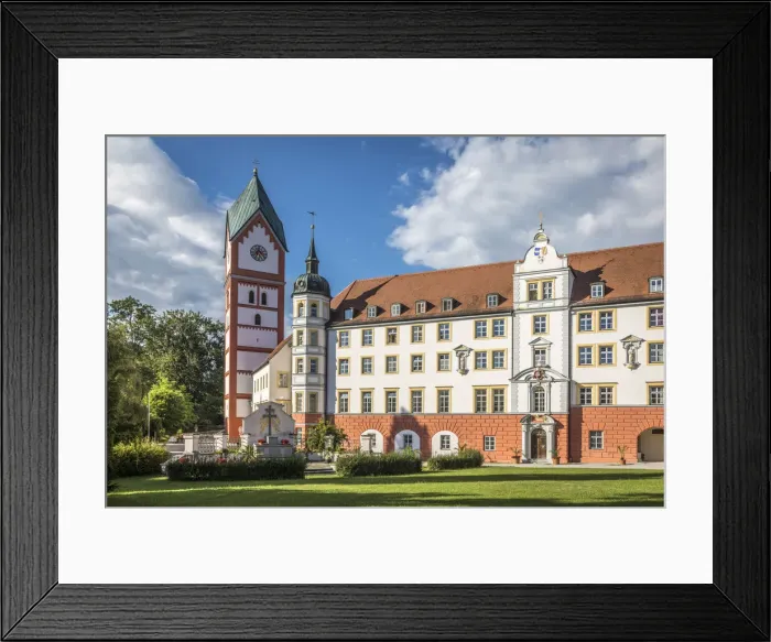 Framed Print : Scheyern Monastery, Upper Bavaria, Bavaria, Germany Framed Print : Scheyern Monastery, Upper Bavaria, Bavaria, Germany