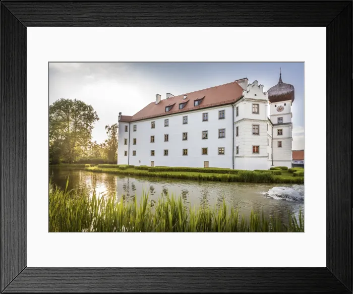 Framed Print : Hohenkammer Castle in Upper Bavaria, Bavaria, Germany Framed Print : Hohenkammer Castle in Upper Bavaria, Bavaria, Germany
