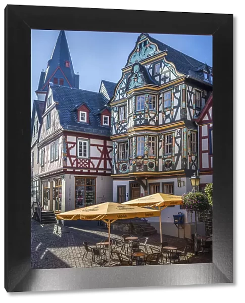 Magnificent half-timbered house Killinger house on the market square of Idstein, Hesse