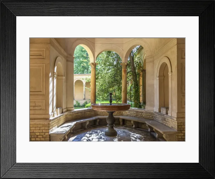 Framed Print : Friedenskirche church in Sanssouci Park, Potsdam, Brandenburg, Germany Framed Print : Friedenskirche church in Sanssouci Park, Potsdam, Brandenburg, Germany
