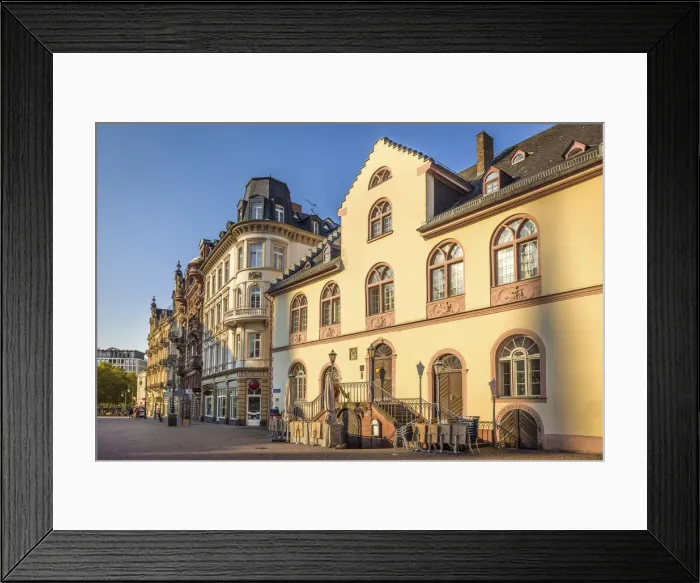 Framed Print : Old Town Hall on Schlossplatz, Wiesbaden, Hesse, Germany Framed Print : Old Town Hall on Schlossplatz, Wiesbaden, Hesse, Germany