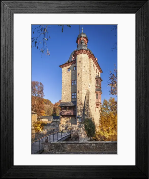 Framed Print : Vollrads Castle above Oestrich-Winkel, Rheingau, Hesse, Germany Framed Print : Vollrads Castle above Oestrich-Winkel, Rheingau, Hesse, Germany