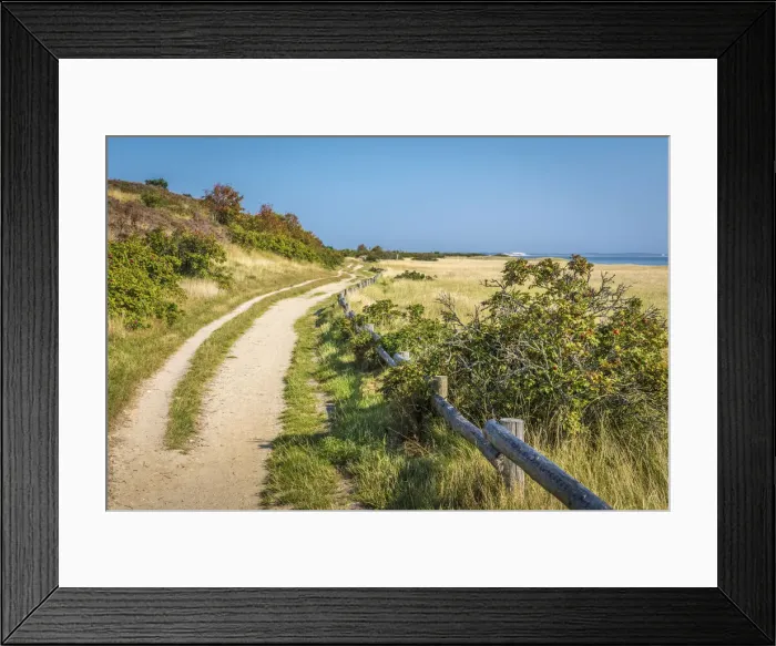 Framed Print : Hiking trail on the Wadden side of Keitum, Sylt, Schleswig-Holstein, Germany Framed Print : Hiking trail on the Wadden side of Keitum, Sylt, Schleswig-Holstein, Germany