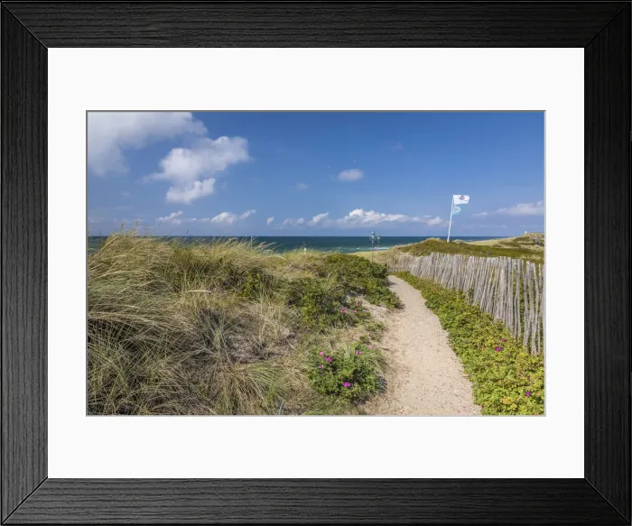 Framed Print : Path to the beach at Rantum, Sylt, Schleswig-Holstein, Germany Framed Print : Path to the beach at Rantum, Sylt, Schleswig-Holstein, Germany
