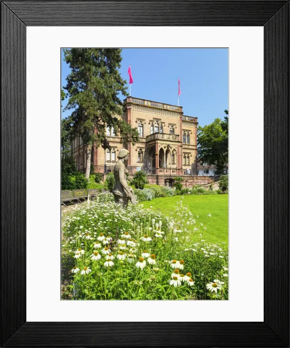Framed Print : Colombi Castle, Freiburg im Breisgau, Black Forest, Baden-Wurttemberg, Germany Framed Print : Colombi Castle, Freiburg im Breisgau, Black Forest, Baden-Wurttemberg, Germany