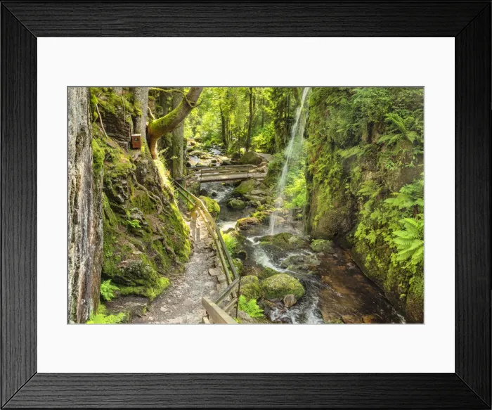 Framed Print : Menzenschwand Waterfalls, Menzenschwand near St. Blasien, Southern Black Forest, Baden-Wurttemberg, Germany Framed Print : Menzenschwand Waterfalls, Menzenschwand near St. Blasien, Southern Black Forest, Baden-Wurttemberg, Germany