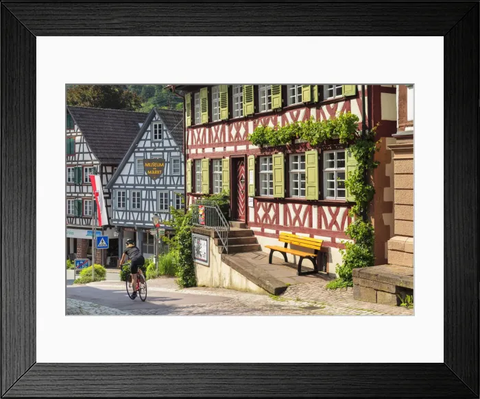 Framed Print : Museum on the market place, Kinzigtal Valley, Black Forest, Baden-Wurttemberg, Germany Framed Print : Museum on the market place, Kinzigtal Valley, Black Forest, Baden-Wurttemberg, Germany