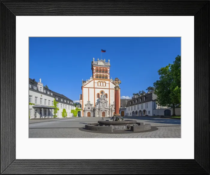 Framed Print : Benediktinerabtei St. Matthias, Treves, Mosel valley, Rhineland-Palatinate, Germany Framed Print : Benediktinerabtei St. Matthias, Treves, Mosel valley, Rhineland-Palatinate, Germany
