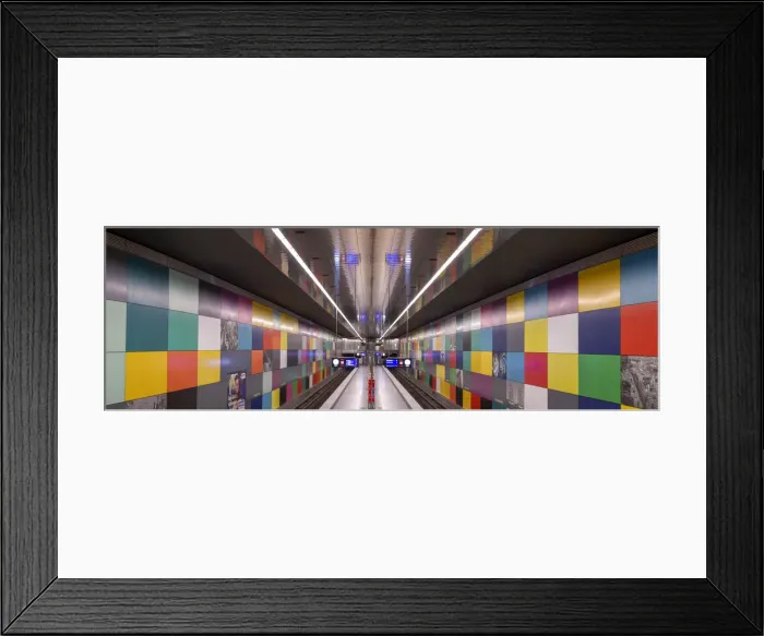 Framed Print : U-Bahn Metro Station, Munich, Bavaria, Germany Framed Print : U-Bahn Metro Station, Munich, Bavaria, Germany