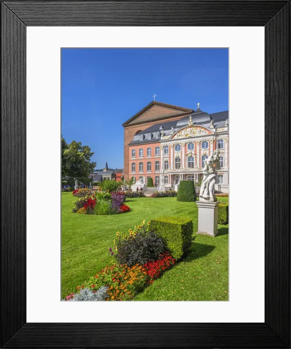 Framed Print : Basilica of Constantine and Rococo Palace, UNESCO World Heritage Site, Trier Framed Print : Basilica of Constantine and Rococo Palace, UNESCO World Heritage Site, Trier