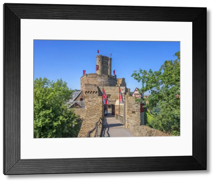 Framed Print : Ehrenburg castle, Brodenbach, Mosel valley, Hunsruck, Rhineland-Palatinate, Germany Framed Print : Ehrenburg castle, Brodenbach, Mosel valley, Hunsruck, Rhineland-Palatinate, Germany