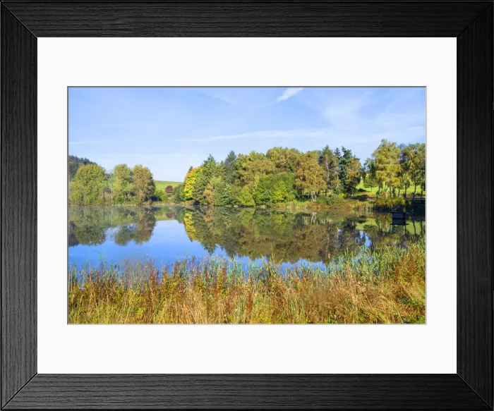 Framed Print : Booser Maar, Boos, Eifel, Rhineland-Palatinate, Germany Framed Print : Booser Maar, Boos, Eifel, Rhineland-Palatinate, Germany