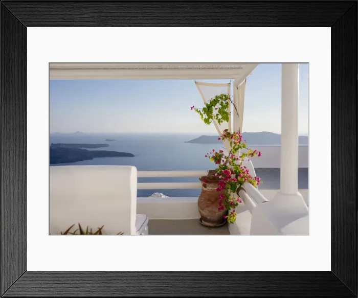 Framed Print : Greece, Cyclades, Santorini Island (Thera or Thira), the town of Fira Framed Print : Greece, Cyclades, Santorini Island (Thera or Thira), the town of Fira